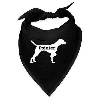 Zeiger - Bandana - Schwarz - Vorne