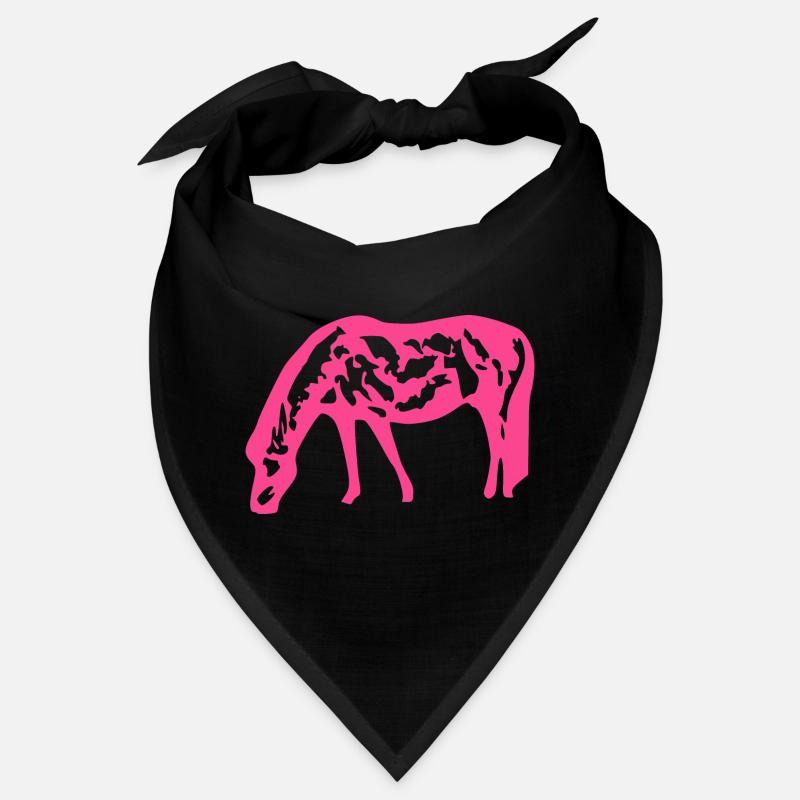 Cheval rose rose Bandana