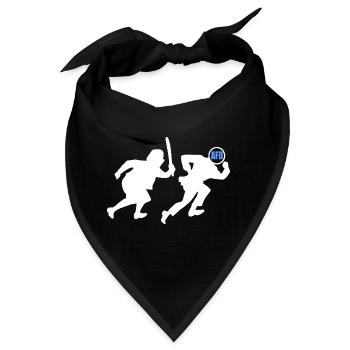 Omas gegen afd - Bandana - Schwarz - Vorne