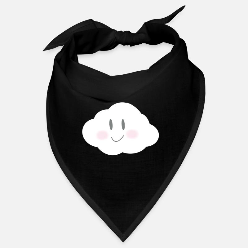 Smiling Cloud Cartoon-Kinder Bandana