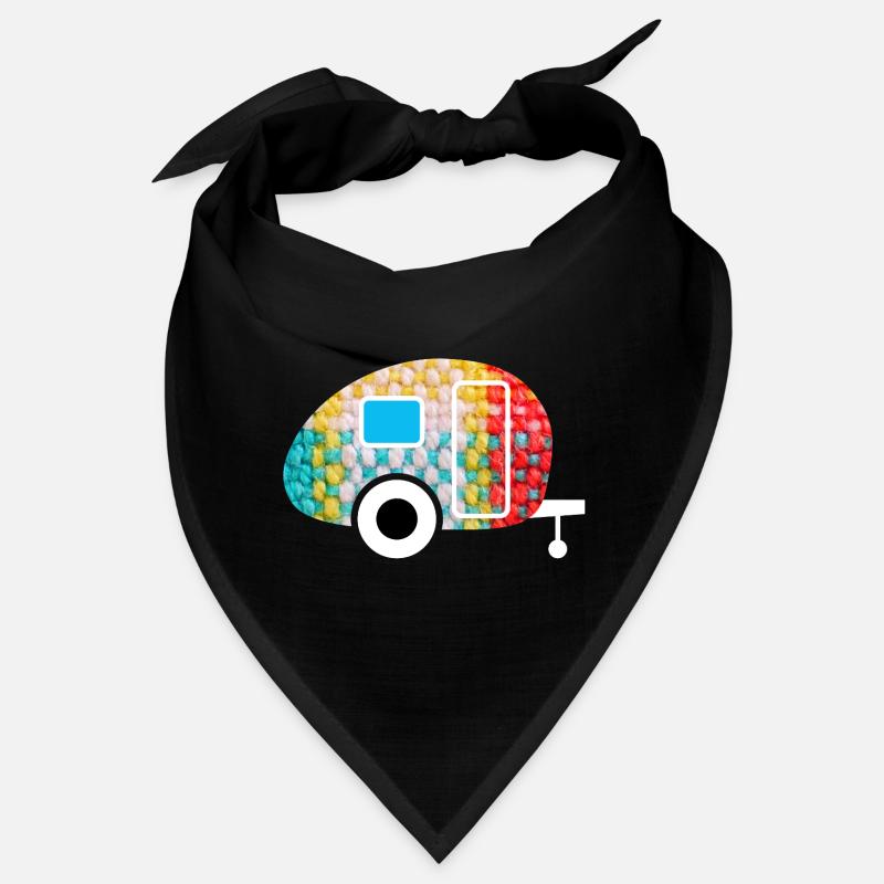 Caravan Caravan Fabric Textile Camping Camper Fan Bandana