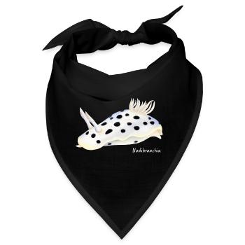 Seeschnecke Jorunna funebris - Bandana - Schwarz - Vorne