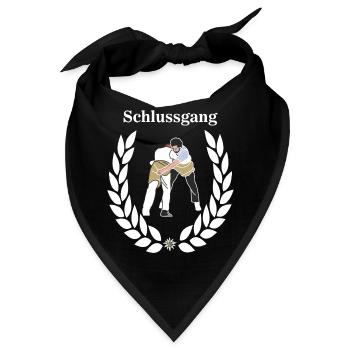 schwinger schlussgang - Bandana - Schwarz - Vorne
