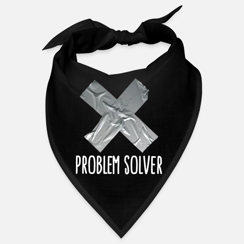 Problem solver lustig Klebeband Mann Vater Bandana