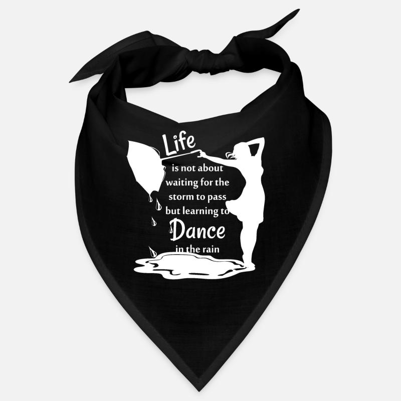 Wisdom with a dancing silhouette Bandana
