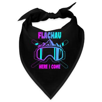 Flachau Skiurlaub Skipiste - Bandana - Schwarz - Vorne