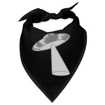Mystery UFO entführt Strahl - Bandana - Schwarz - Vorne