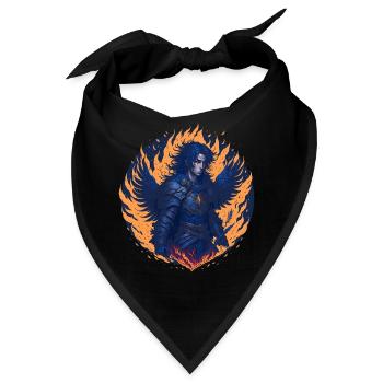Michael - Bandana - Schwarz - Vorne