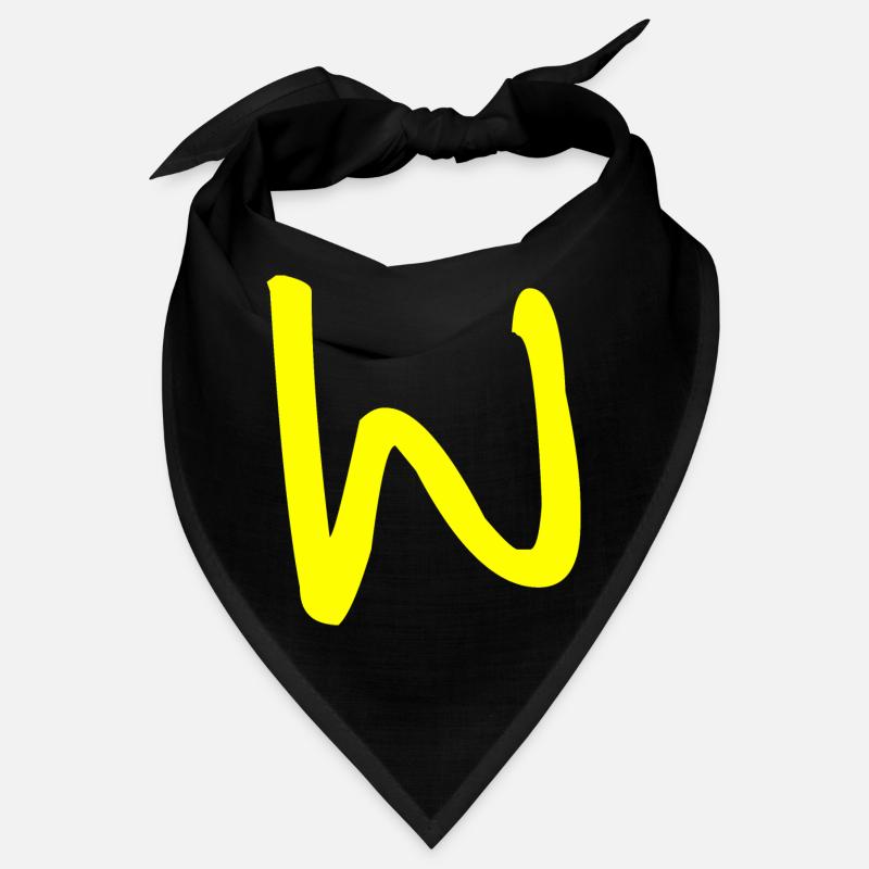Buchstabe W Bandana