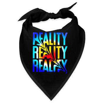 Reality - Bandana - Schwarz - Vorne
