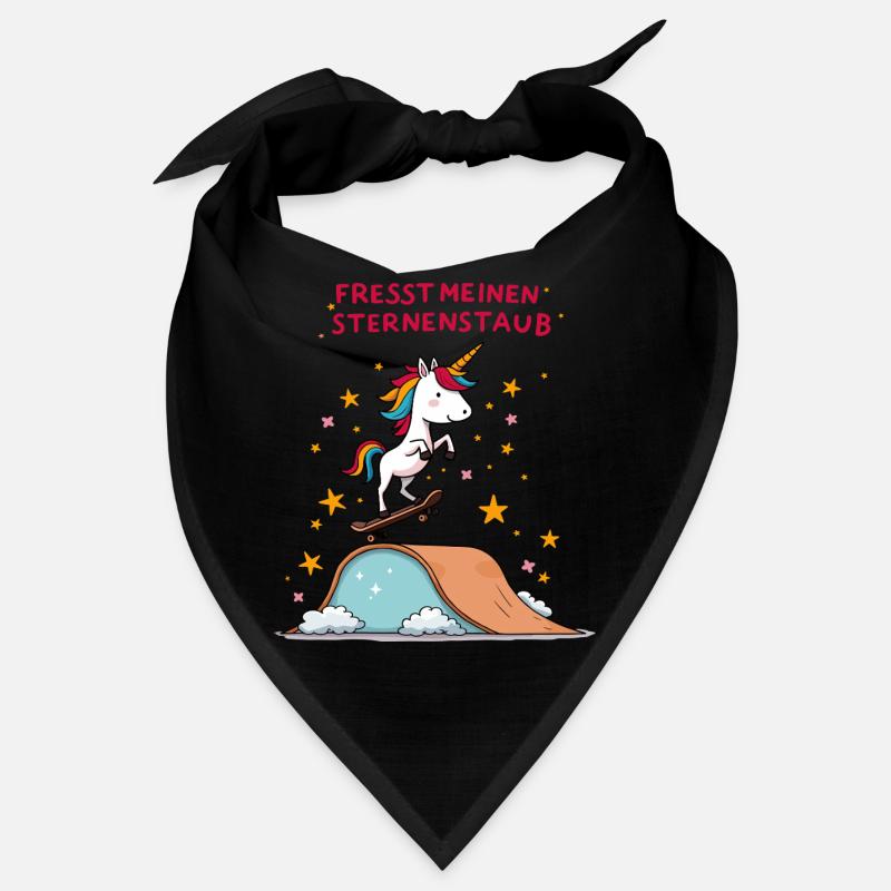 Skateboard-Einhorn Bandana