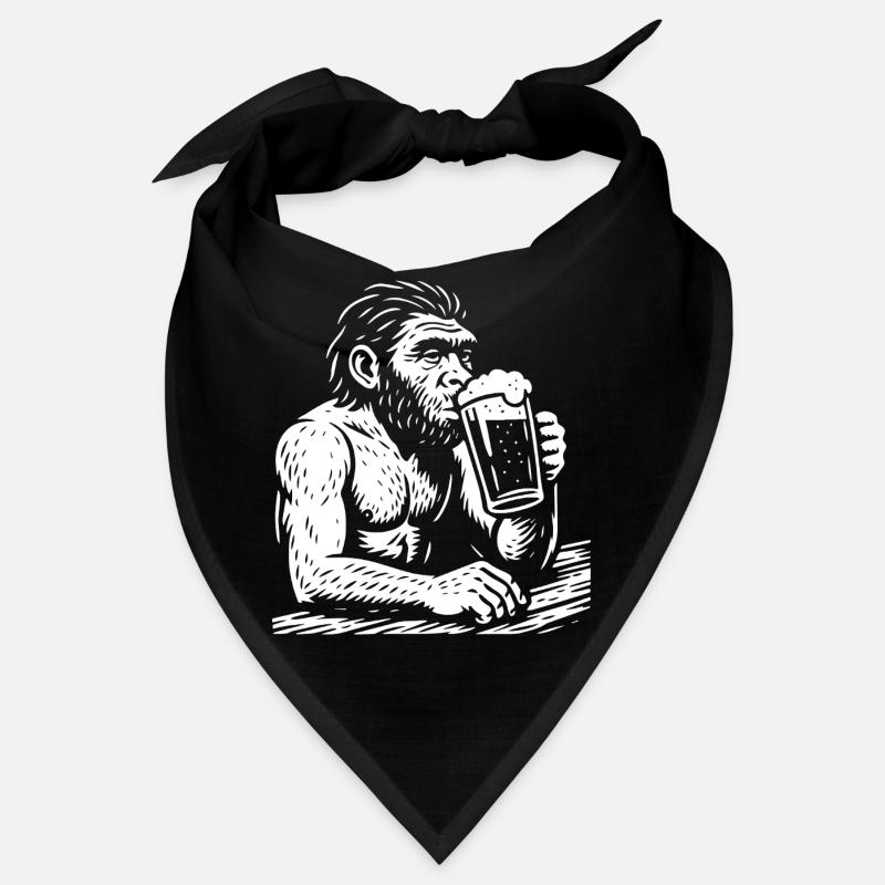L’Homo erectus boit de la bière au pub Bandana