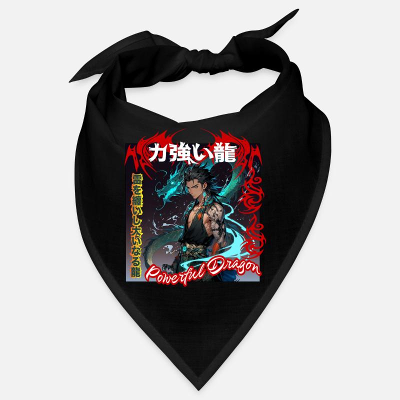 Mythical warrior with dragon accent Bandana