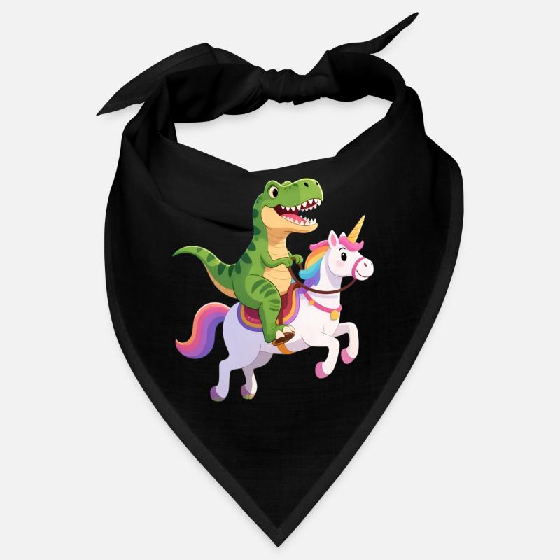 T-Rex auf Einhorn – Fantasy Clash Bandana