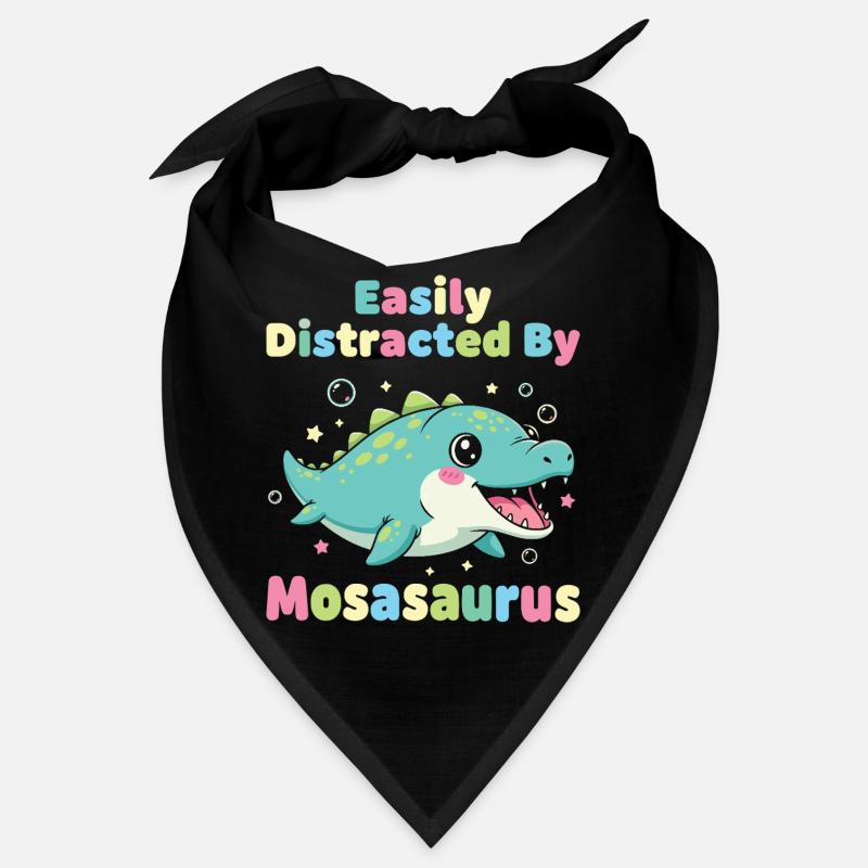 Kawaii facilement distraite par le mosasaurus Bandana
