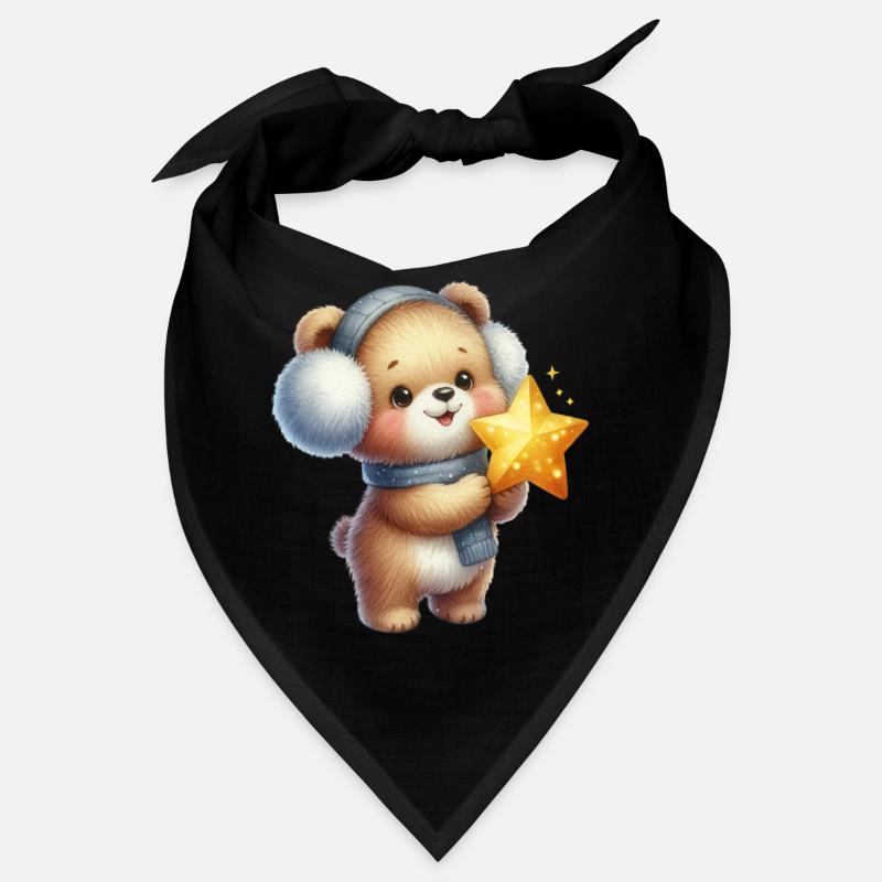 Ours douillet avec Star Wish Bandana