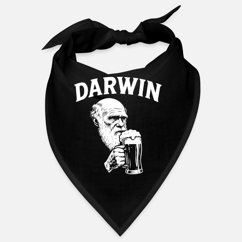 Darwin boit de la bière Bandana
