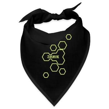 Style Janik - Bandana - Schwarz - Vorne