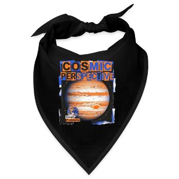 Cosmic Perspective - Bandana - Schwarz - Vorne