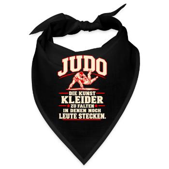 judo  - Bandana - Schwarz - Vorne