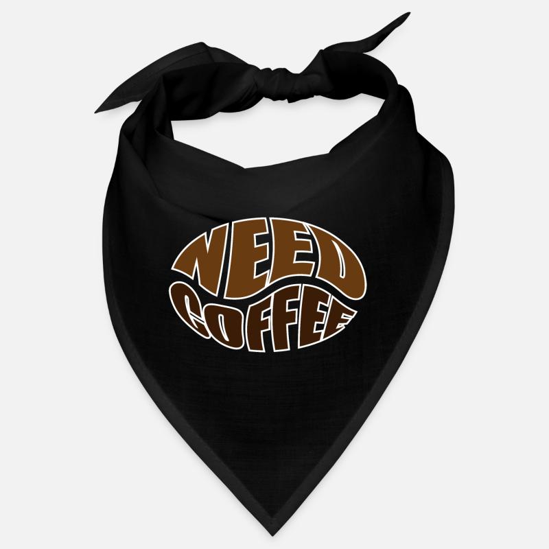 Kaffeebohne coffee bean need coffee Bandana