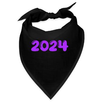 2024 - Bandana - Schwarz - Vorne