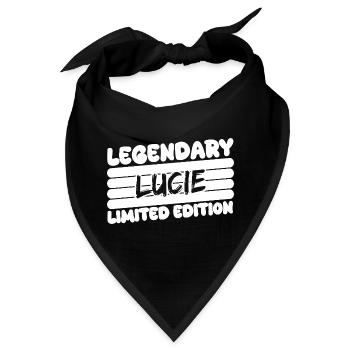 Legendary Lucie - Bandana - Schwarz - Vorne