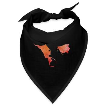 helgoland - Bandana - Schwarz - Vorne