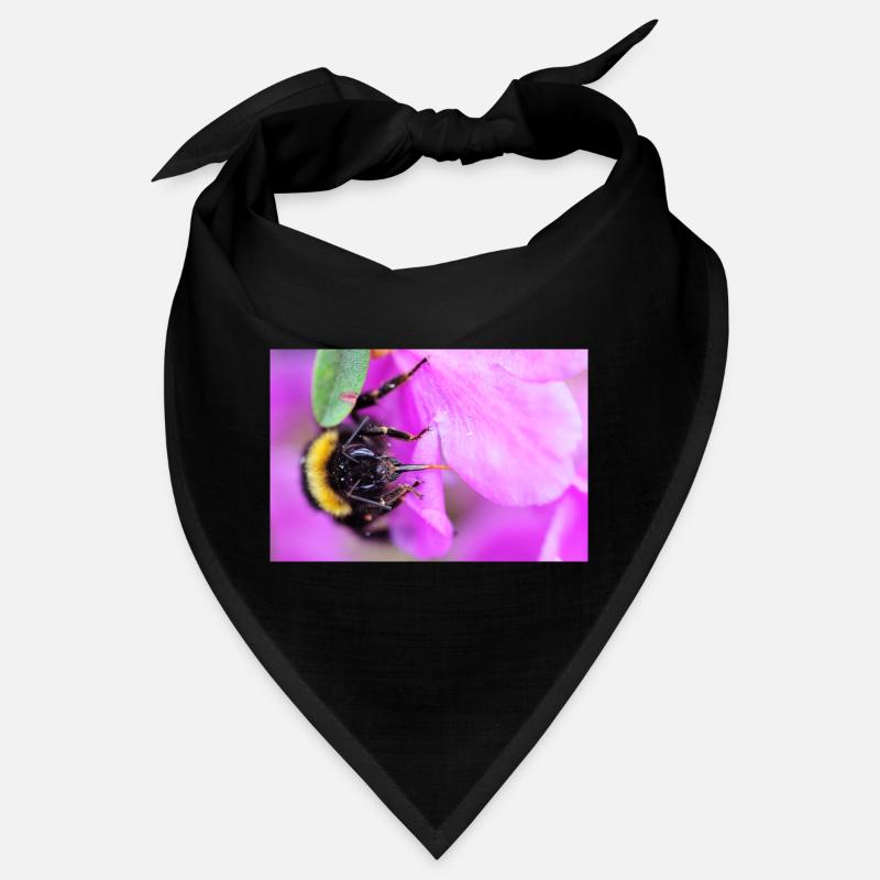 Abeille sur la violette Bandana