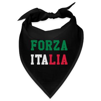 [ Forza Italia ] - Bandana - Schwarz - Vorne