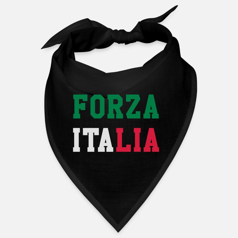 [ Forza Italia ] - Bandana - Schwarz