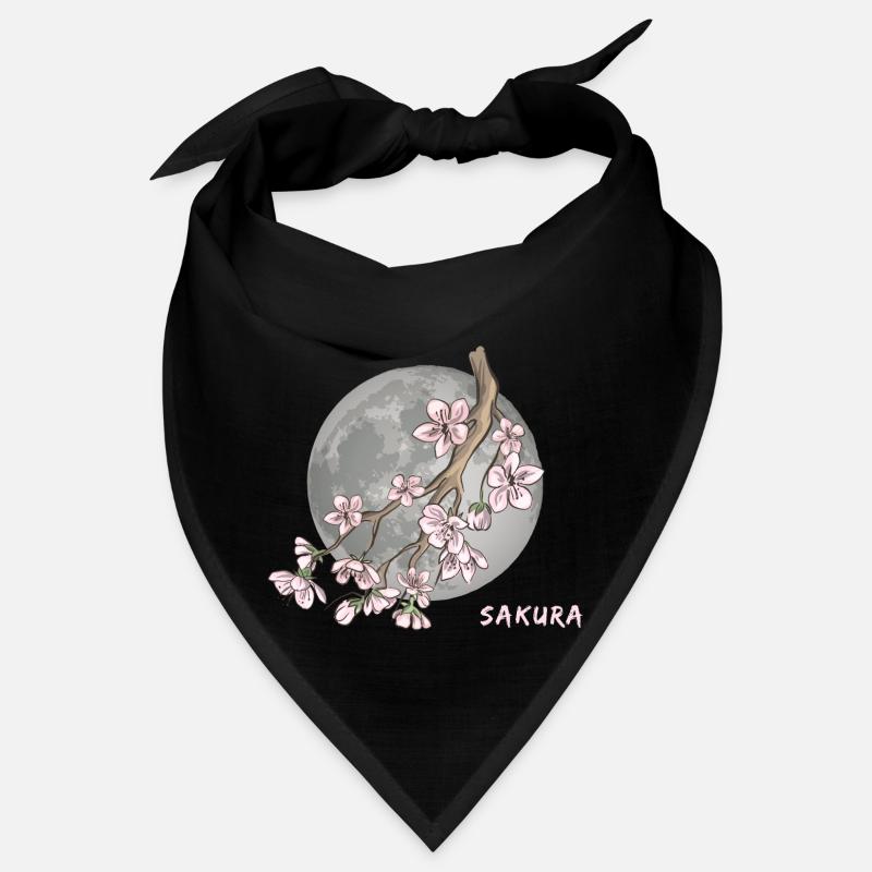 Sakura en fleurs de cerisier japonais Bandana