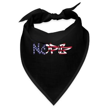 No Kings in America since 1776 - Bandana - Schwarz - Vorne