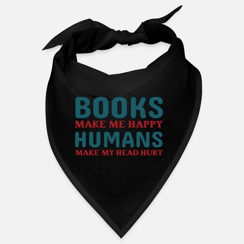 Bücher machen mich glücklich Bandana