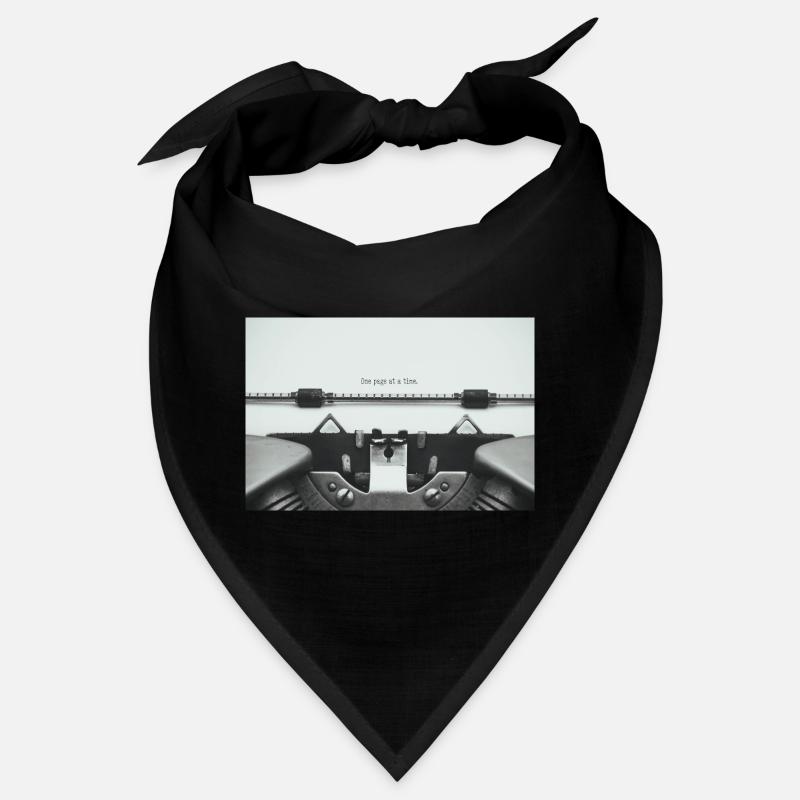 Une page à la fois : conception de machine à écrire Bandana
