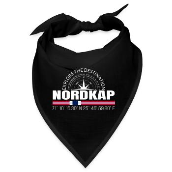 Nordkap - Bandana - Schwarz - Vorne