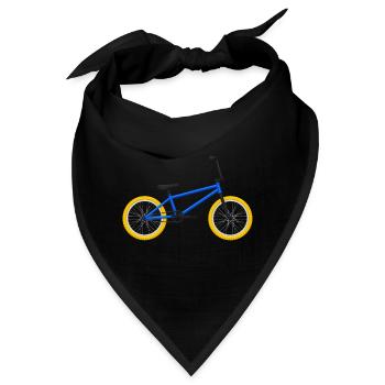 BMX Bike  - Bandana - Schwarz - Vorne