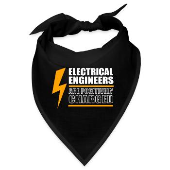 Elektroingenieur Elektriker Elektrotechnik - Bandana - Schwarz - Vorne