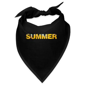 Summer - Bandana - Schwarz - Vorne