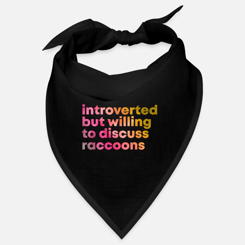 Waschbär Bandana
