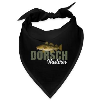 Dorsch Flüsterer - Bandana - Schwarz - Vorne