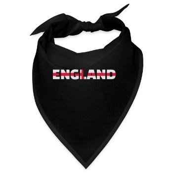England - Bandana - Schwarz - Vorne