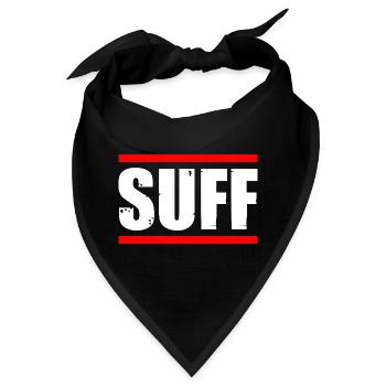 Suff Biertrinker Bierliebhaber Bier - Bandana - Schwarz - Vorne