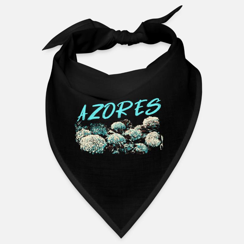 Azores Hydrangea, Blue Hydrangeas Bandana