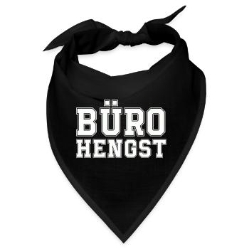 Büro Hengst - Bandana - Schwarz - Vorne