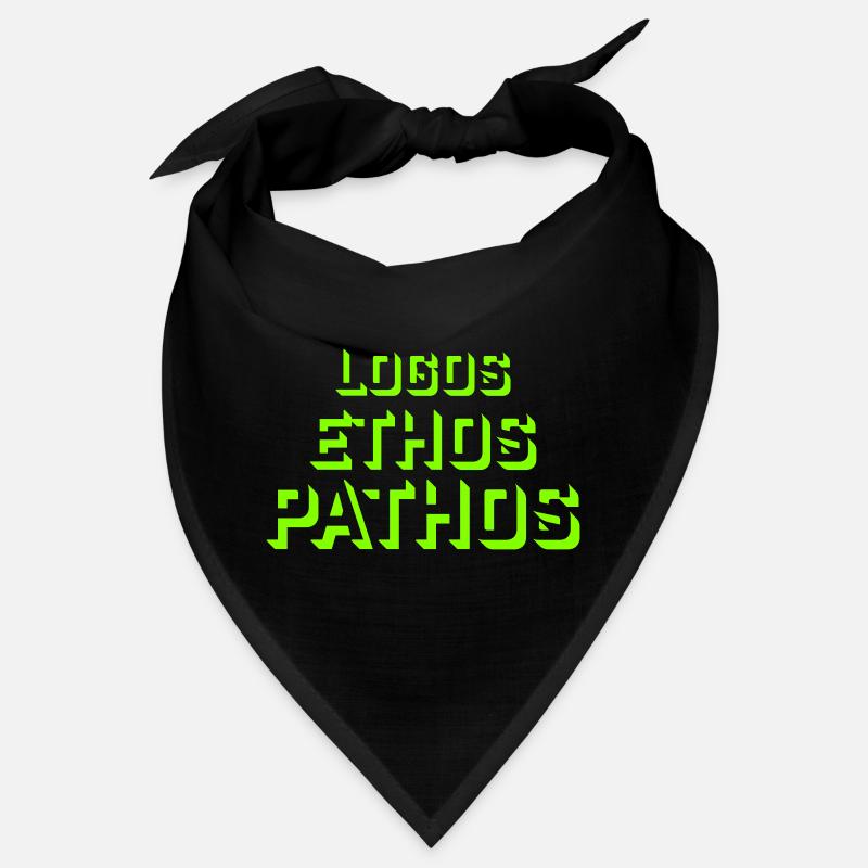 Logos Ethos Pathos Rhétorique Étudiant en Philosophie Bandana