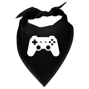 Controller Silhouette Icon - Bandana - Schwarz - Vorne