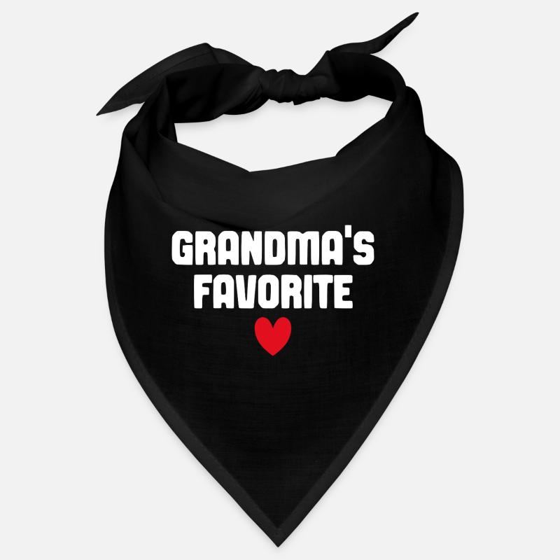 La typographie préférée de cœur mignon de Mamie Bandana