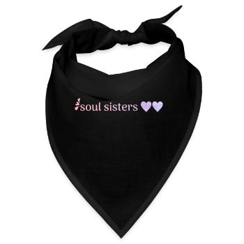 freunde - Bandana - Schwarz - Vorne