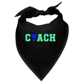 federball coach 1 - Bandana - Schwarz - Vorne